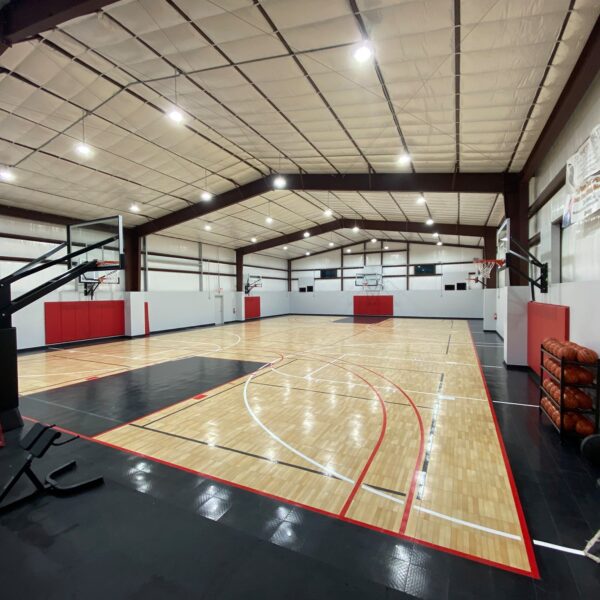 Indoor Basketball Court Designed by AA Courts